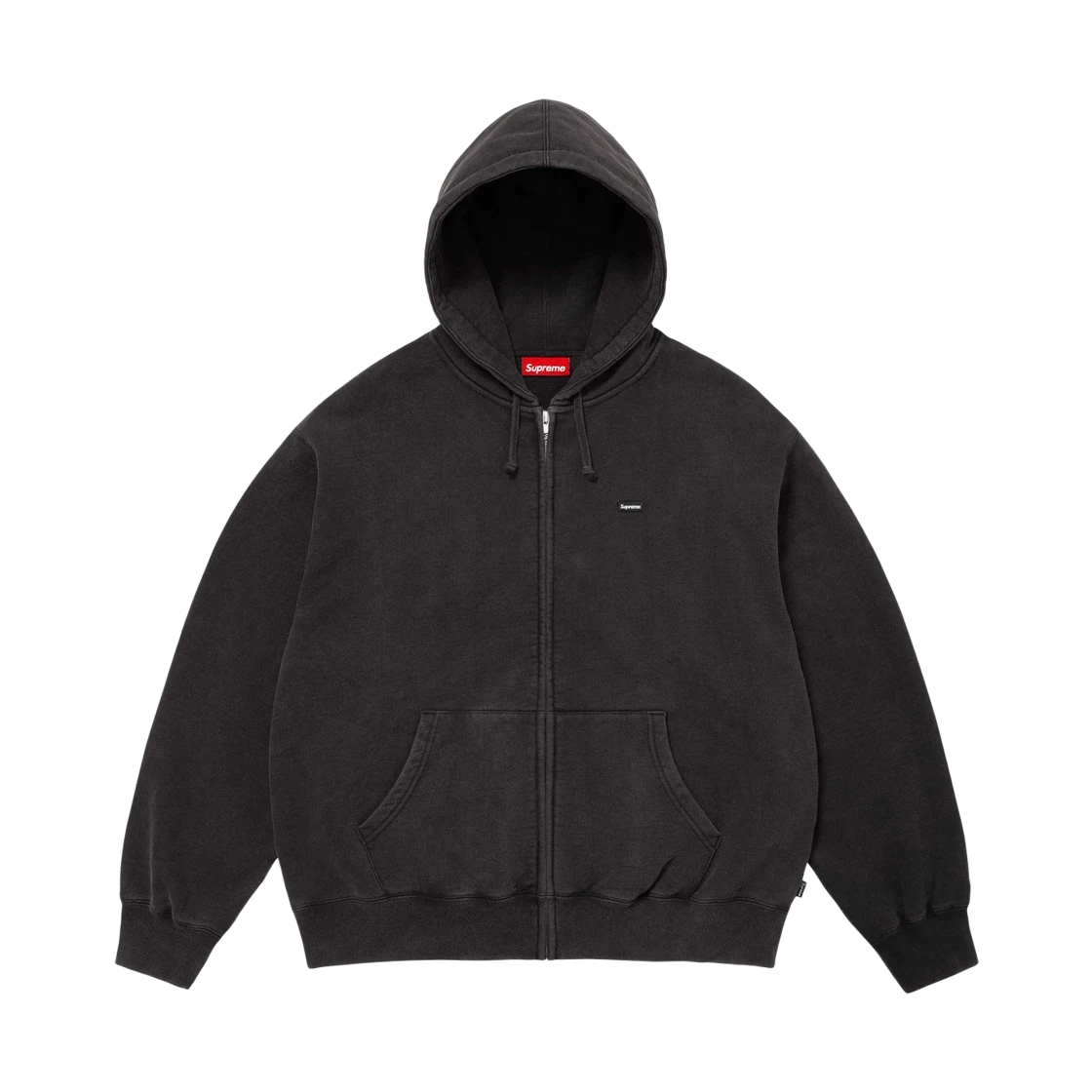 Supreme Supreme Small Box Zip Up Hooded Sweatshirt Black - 26SS · S