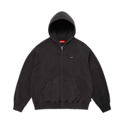 Supreme Small Box Zip Up Hooded Sweatshirt Black - 26SS