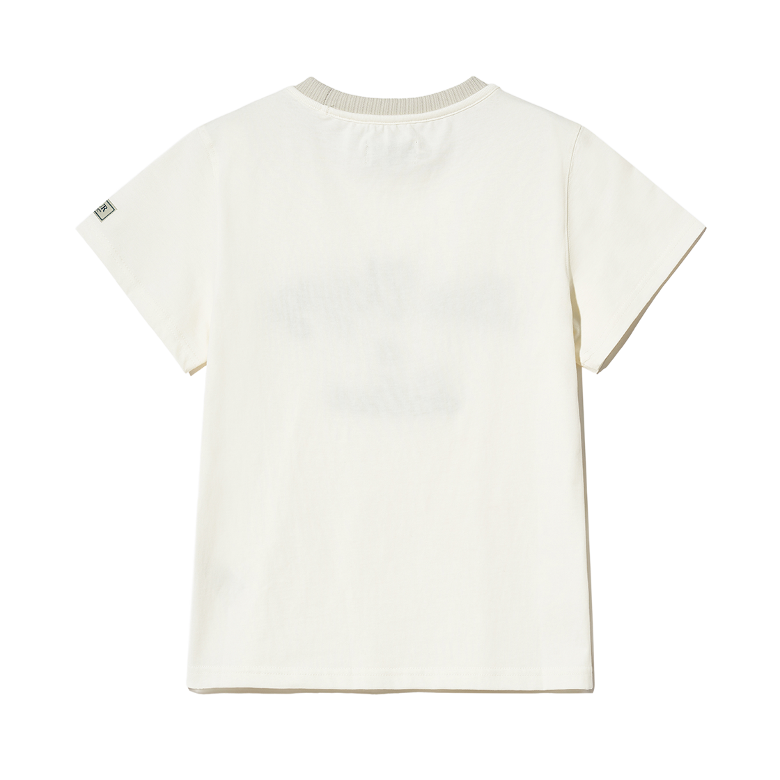 세터 우먼 세터 로고 자수 보야지 반팔 티셔츠 리조트 아이보리(SATUR W Satur Logo Voyage T-Shirt Resort Ivory) - 2