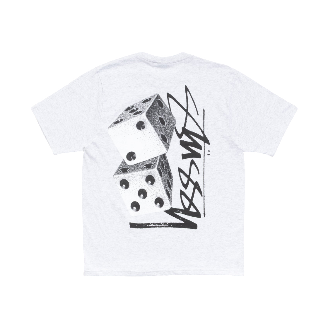 스투시 톨 다이스 티셔츠 애쉬 헤더(Stussy Tall Dice T-Shirt Ash Heather)