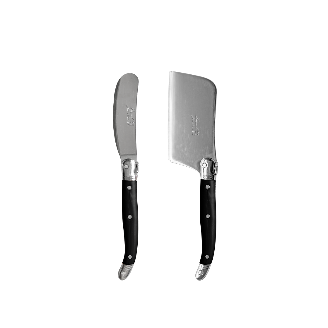 장네론라귀올 치즈커터&버터나이프 블랙 선물패키지(JEAN NERON LAGUIOLE Cheese cutter&Butter knife gift set black) - 1