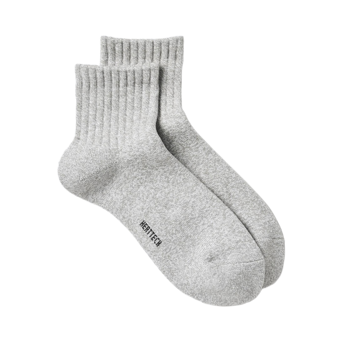462236-04 Uniqlo Heattech Pile Lined Half Socks Gray