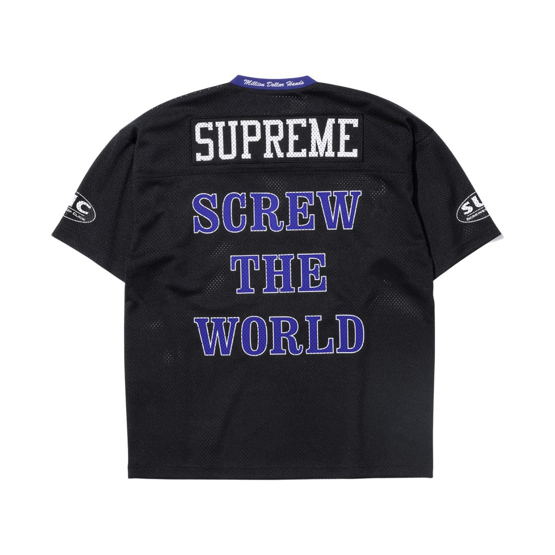 슈프림 x DJ 스크류 풋볼 저지 블랙 - 26SS(Supreme x DJ Screw Football Jersey Black - 26SS) - 2