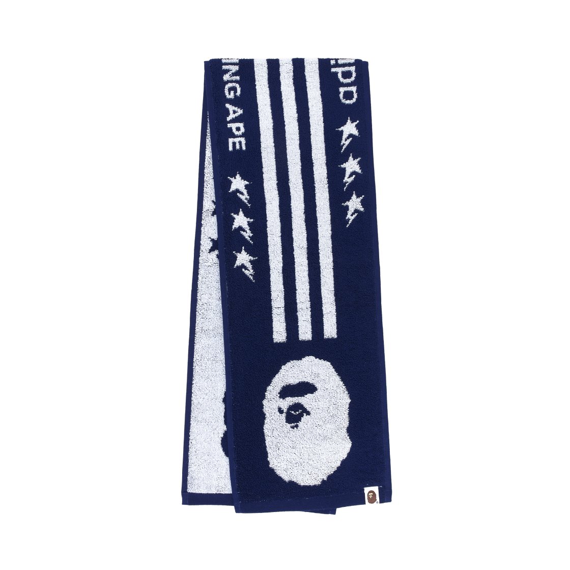 아디다스 x 베이프 풋볼 타월 재팬 블루(Adidas x BAPE Football Towel Japan Blue)