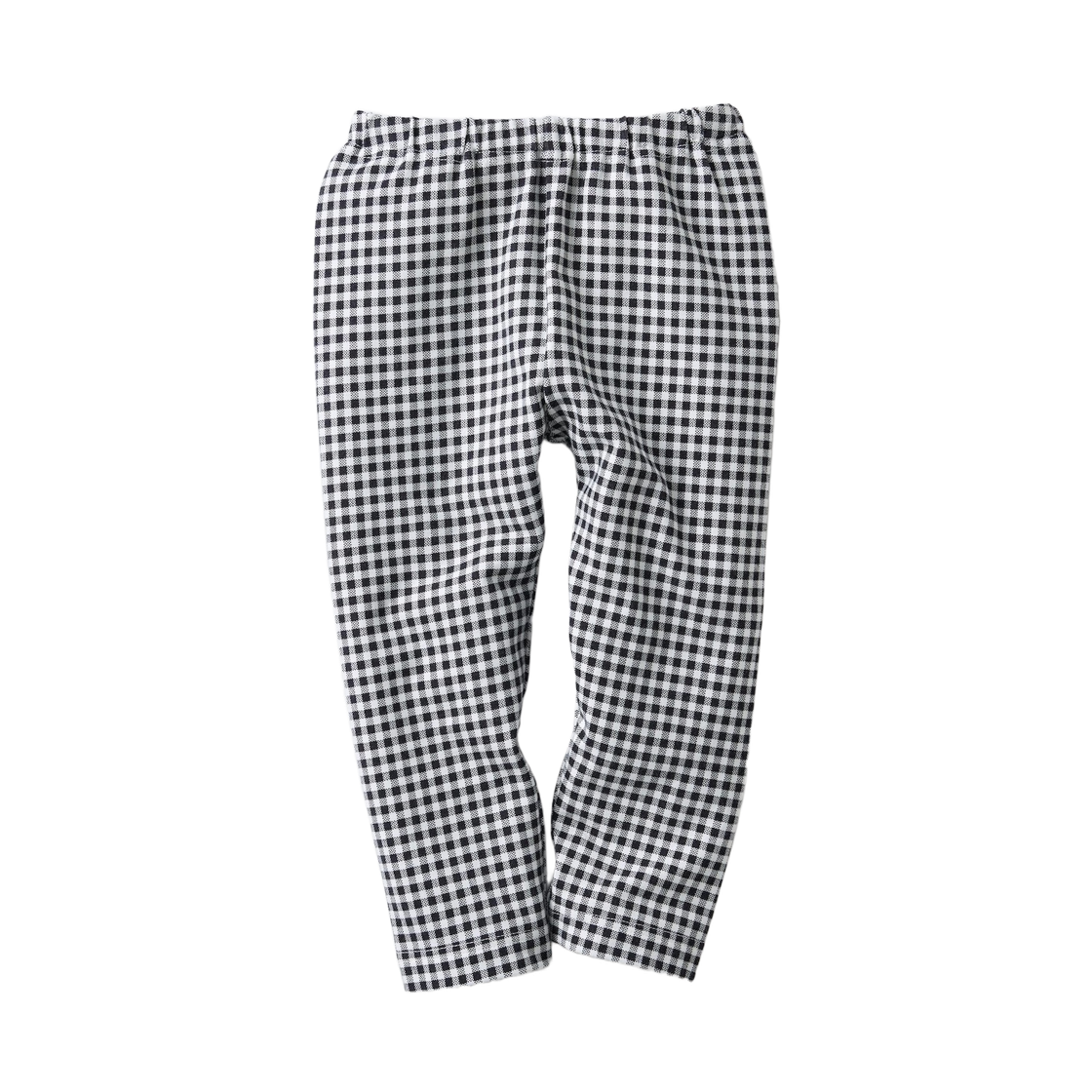 464536-09 (Kids) Uniqlo Check Leggings Black - JP