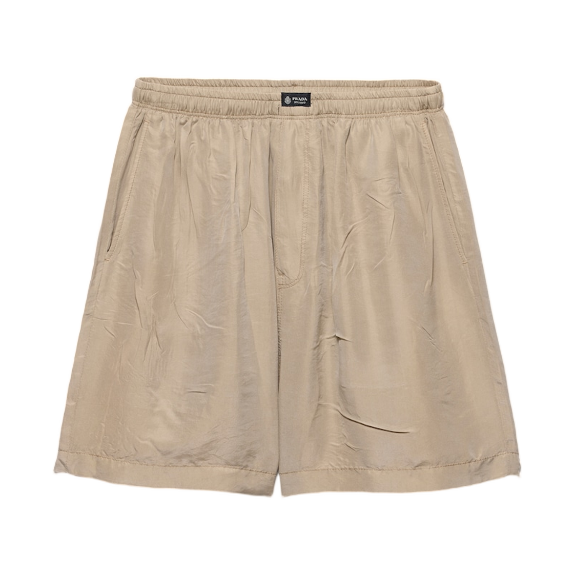 프라다 실크 버뮤다 라임스톤(Prada Silk Bermudas Limestone) - 1