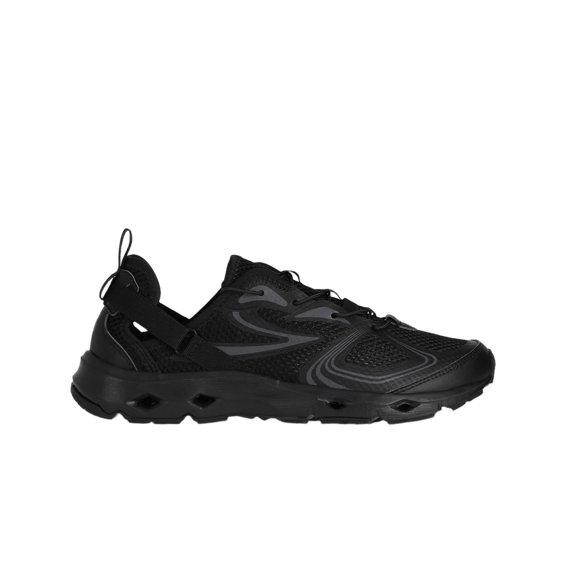 [6% 적립] 휠라 슬릭 웨이비 샌들 v3 블랙([6% 적립] FILA Sleek Wavy Sandals V3 Black) - 1