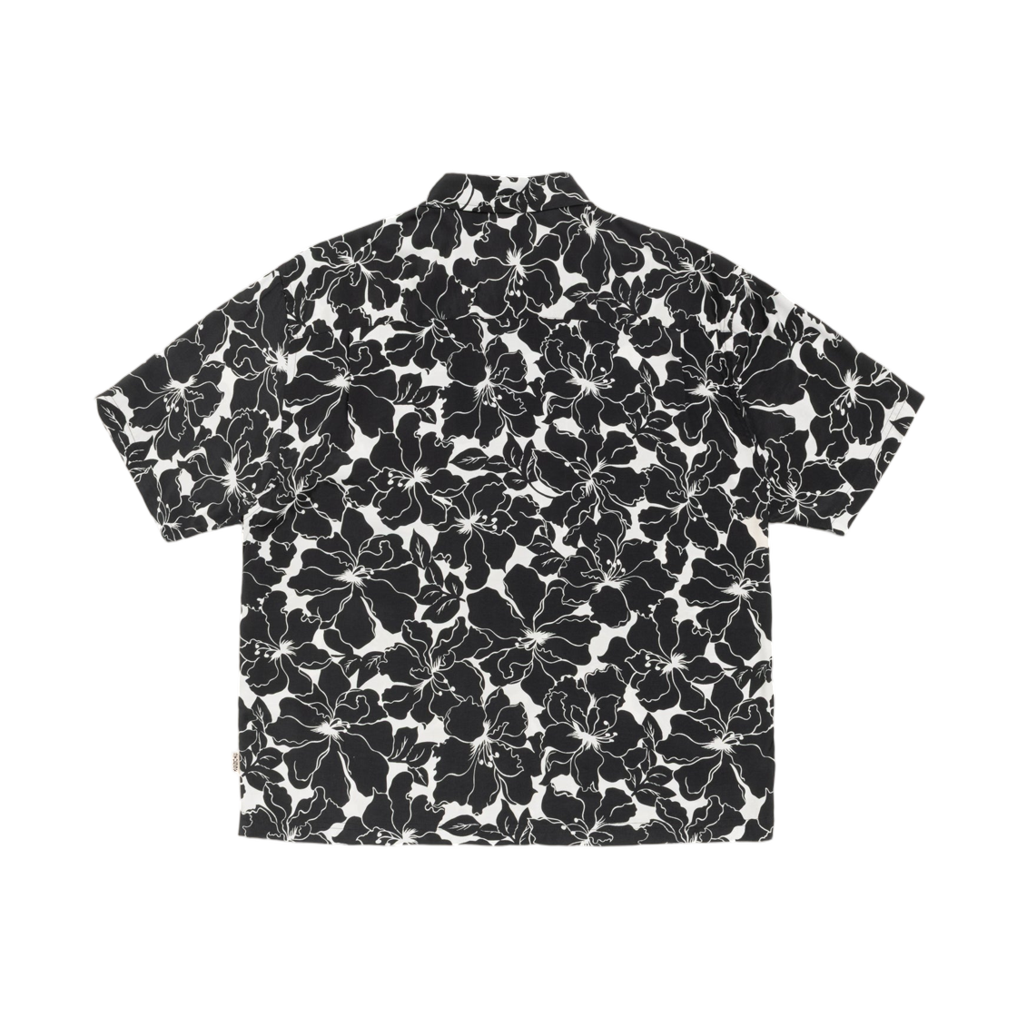 스투시 플로랄 하와이안 셔츠 블랙(Stussy Floral Hawaiian Shirt Black) - 2