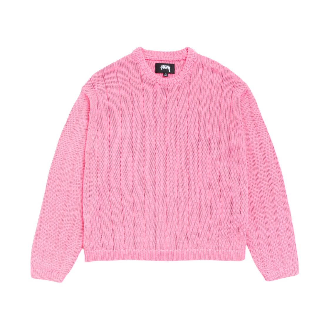스투시 부아나 로고 스웨터 핑크(Stussy Buana Logo Sweater Pink) - 2