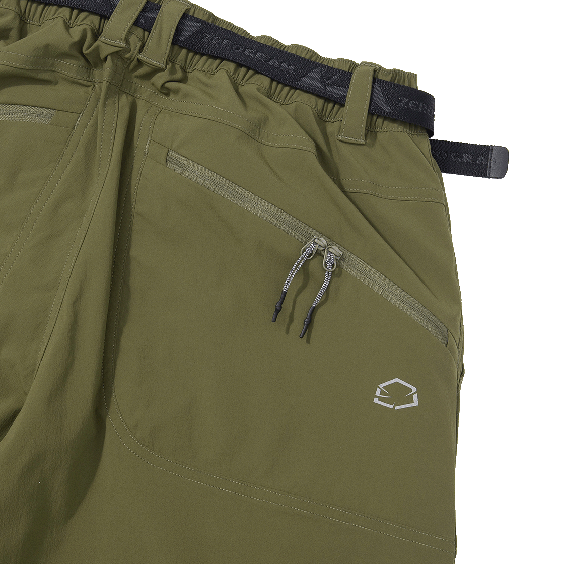 제로그램 비올라 버뮤다 하프팬츠(Zerogram Viola Bermuda Half Pants Dark Khaki) - 4
