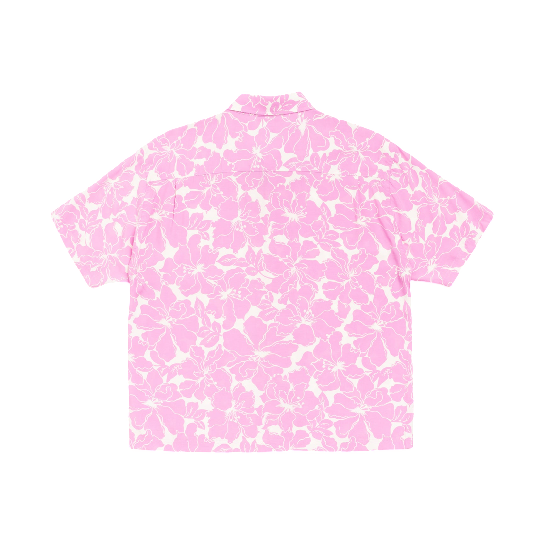 스투시 플로랄 하와이안 셔츠 핑크(Stussy Floral Hawaiian Shirt Pink) - 2