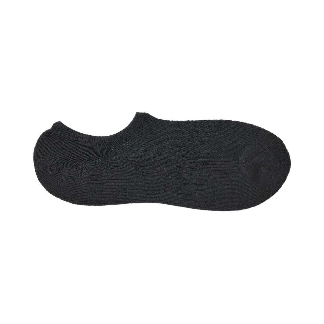 462233-09 Uniqlo Pile Low Cut Socks Black
