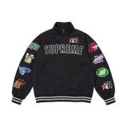 Supreme Mascots Zip Up Sweatshirt Black - 26SS