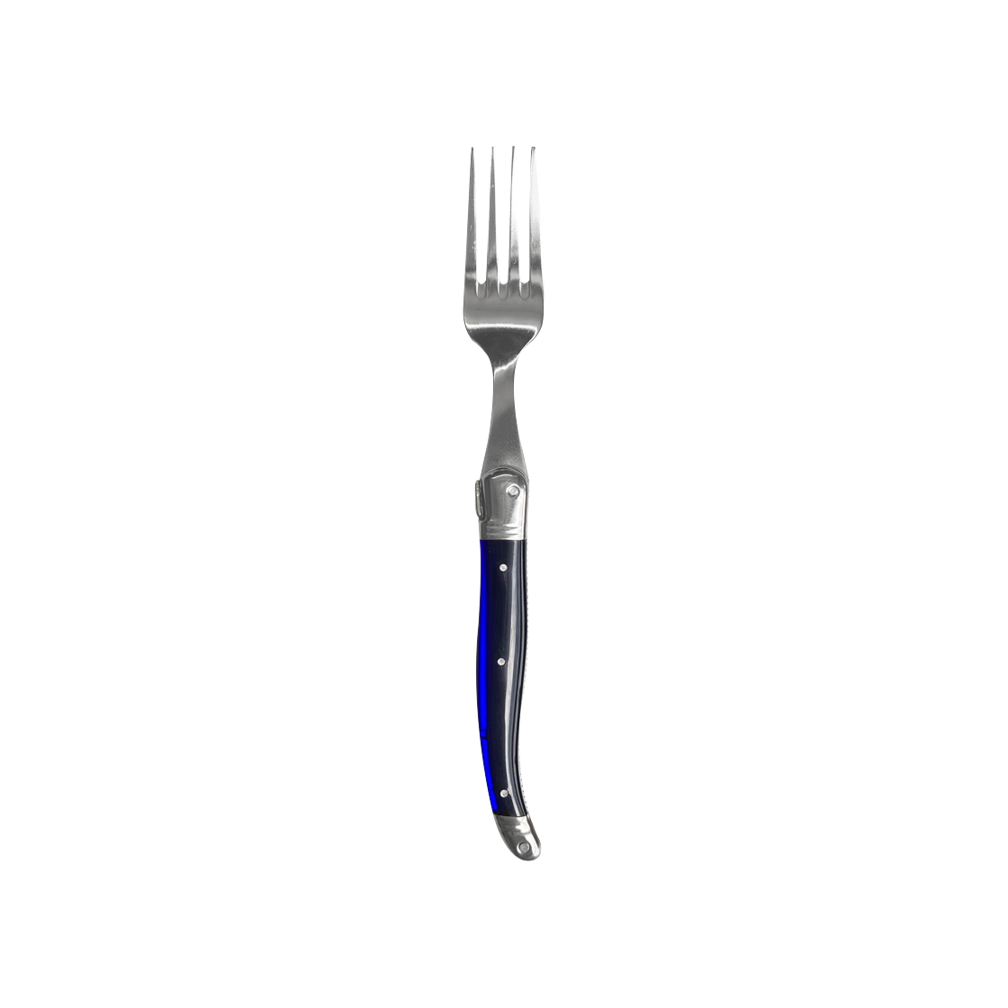 00831 JEAN NERON LAGUIOLE Dinner fork french blue