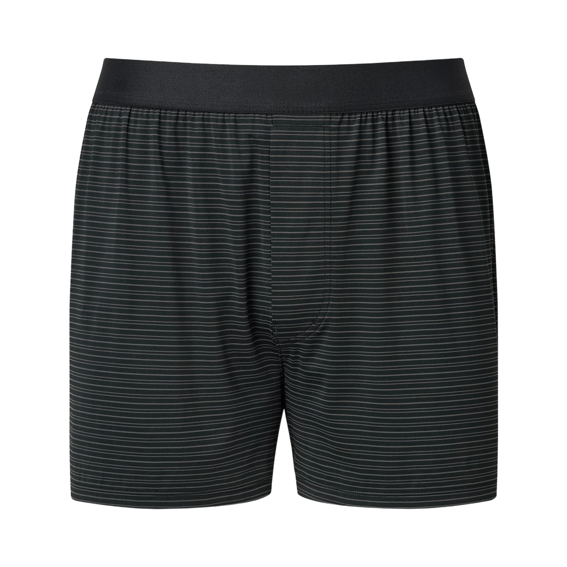 유니클로 프론트 오픈 에어리즘 보더 트렁크 블랙(Uniqlo Front Open Airism Border Trunk Black) - 1