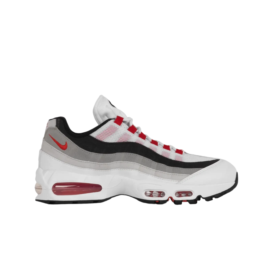 나이키 에어 맥스 95 빅 버블 프리미엄 화이트 코멧 레드(Nike Air Max 95 Big Bubble Premium White Comet Red)