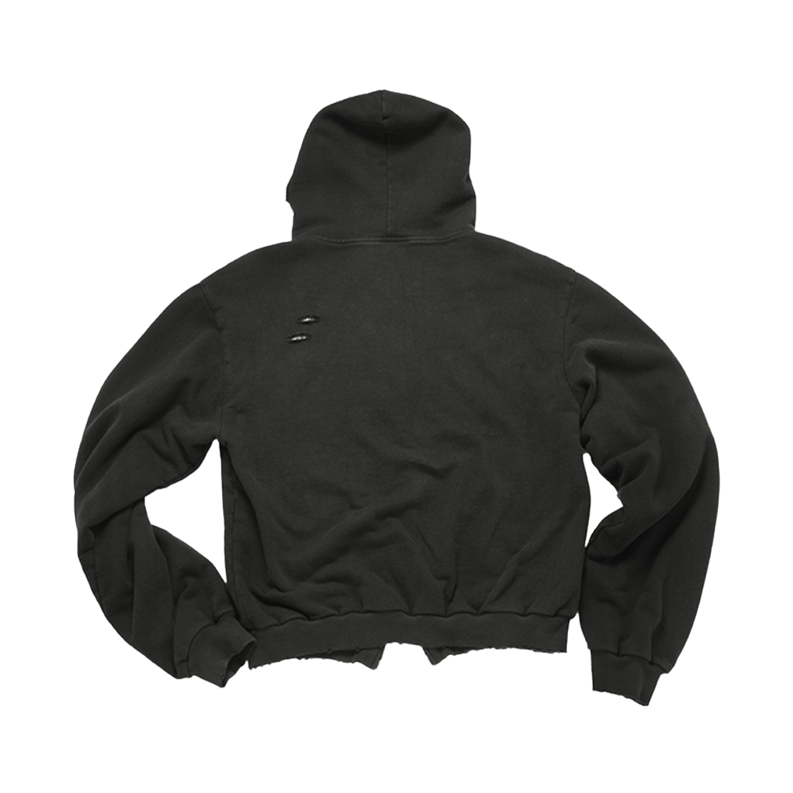 엠제이디 카우보이 패치 써멀 집업 후드 블랙(MJD Cowboy Patch Thermal Zip-Up Hoodie Black) - 2