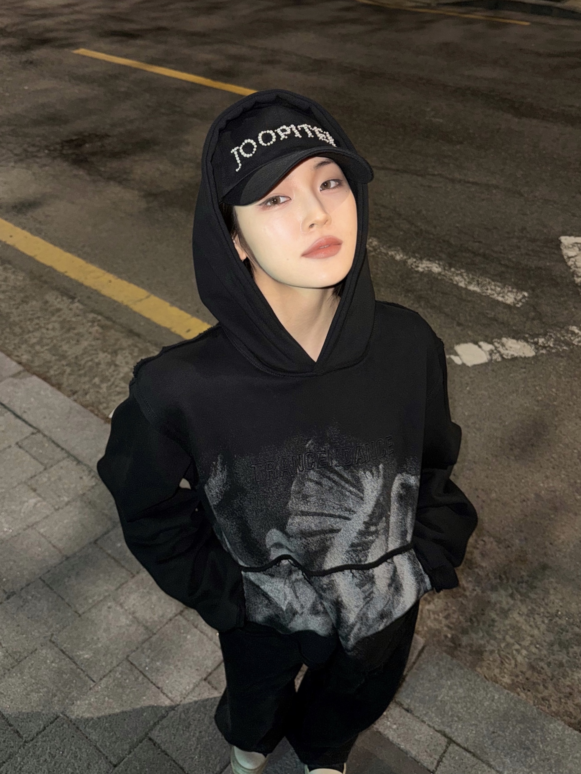 Post Archive Faction (Paf) x Joopiter Baseball Cap Black, Rick Owens Porterville Low Sneakers Black Milk 착용 스타일