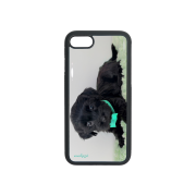 NANAKASEI mint ribbon puppy epoxy bumper case