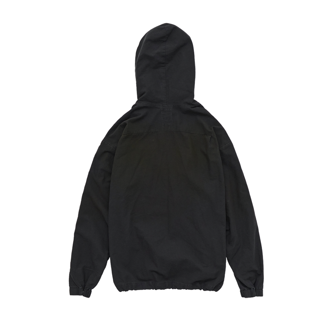 폴리테루 집 후디 파카 유즈드 블랙(Polyteru Zip Hoodie Parka Used Black) - 2