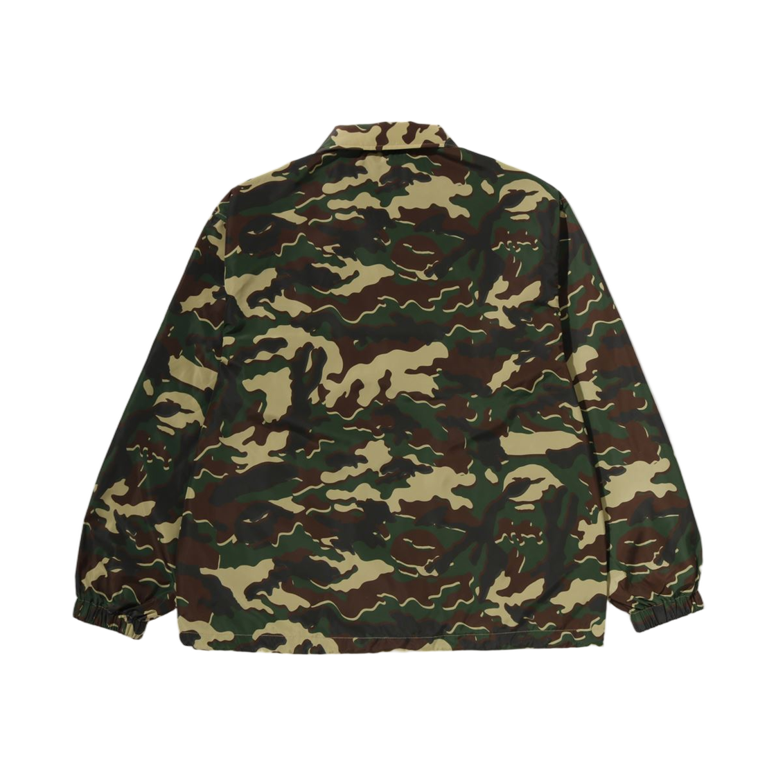베이프 글리치 우드랜드 카모 코치 자켓 그린(BAPE Glitch Woodland Camo Coach Jacket Green) - 2
