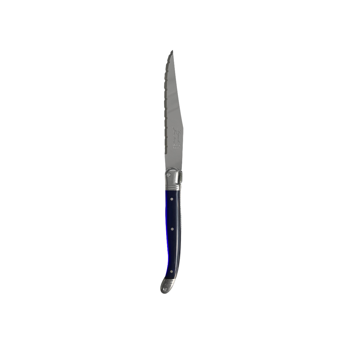 00695 JEAN NERON LAGUIOLE Dinner knife french blue