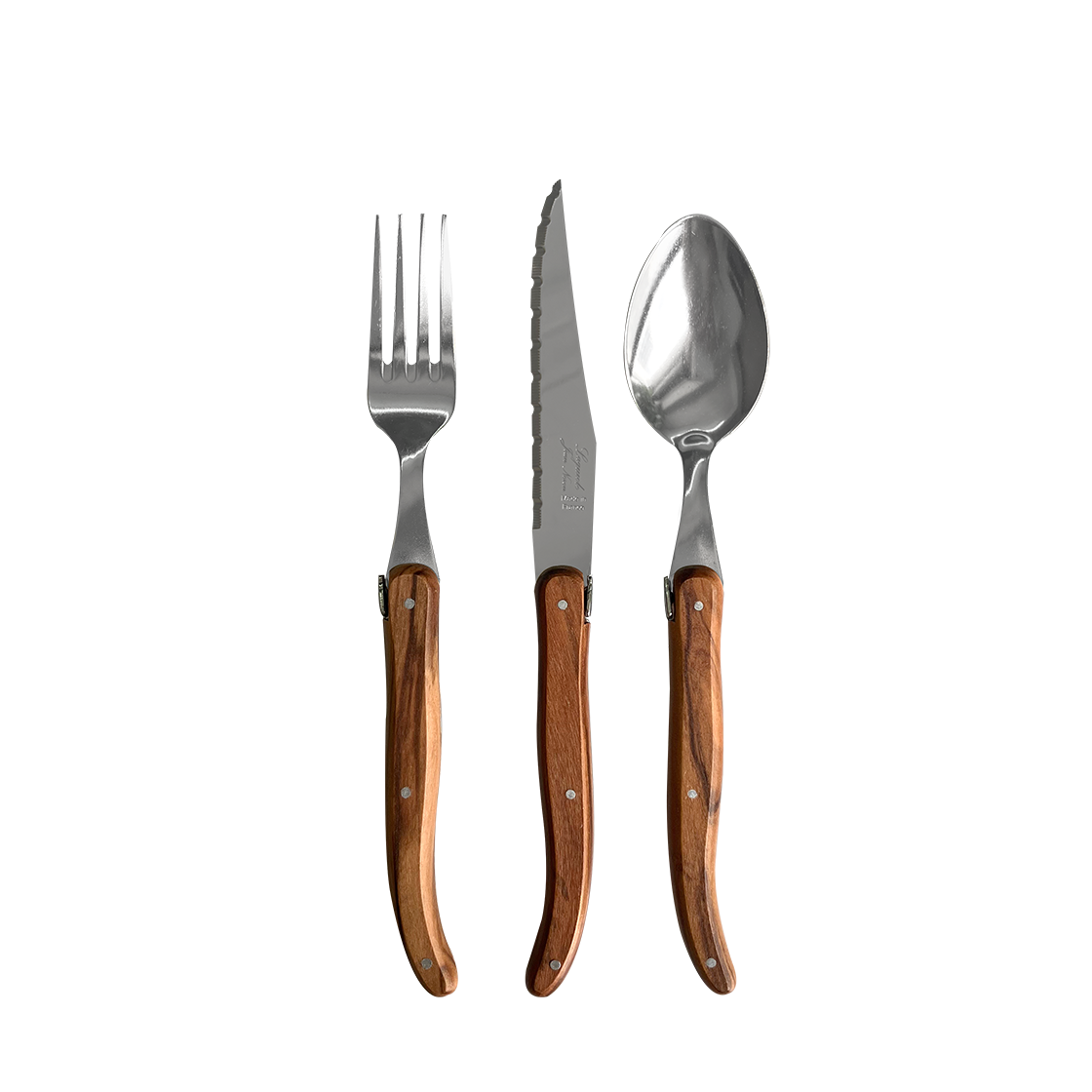 장네론라귀올 양식기 올리브 선물패키지(JEAN NERON LAGUIOLE Dinner cutlery gift set olive) - 1