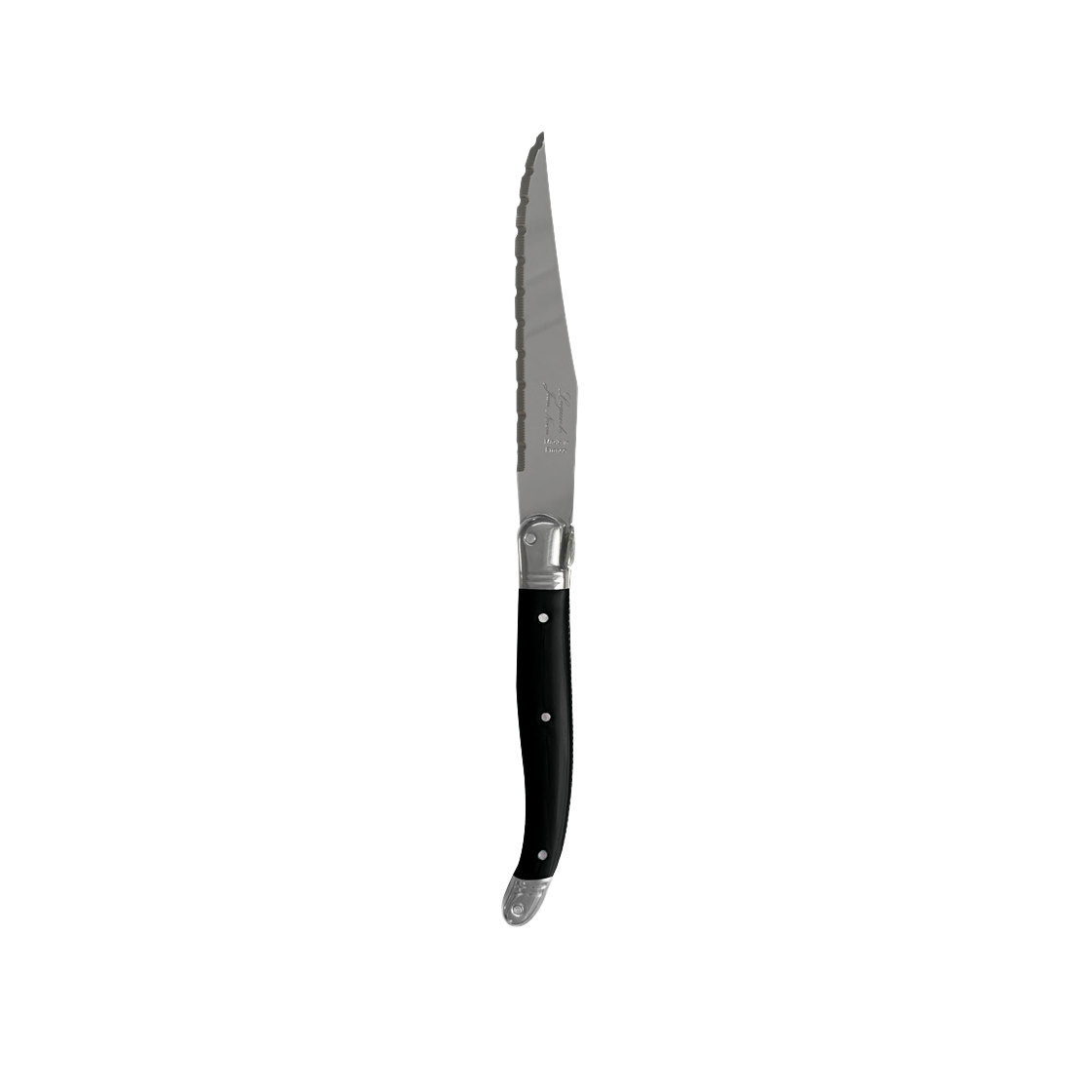장네론라귀올 나이프 블랙(JEAN NERON LAGUIOLE Dinner knife black) - 1