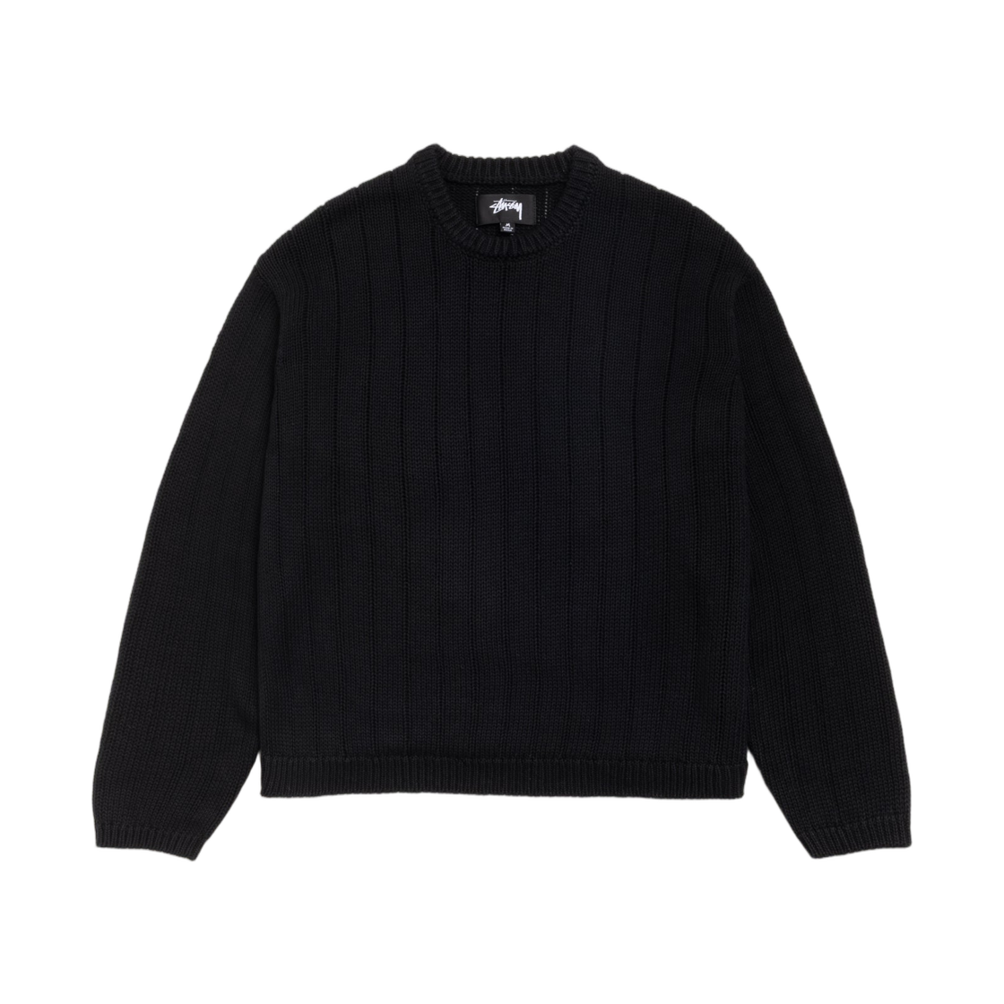 스투시 부아나 로고 스웨터 블랙(Stussy Buana Logo Sweater Black) - 2
