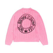 Stussy Buana Logo Sweater Pink