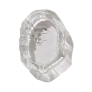 BAPE Ape Head Glass Ashtray Clear