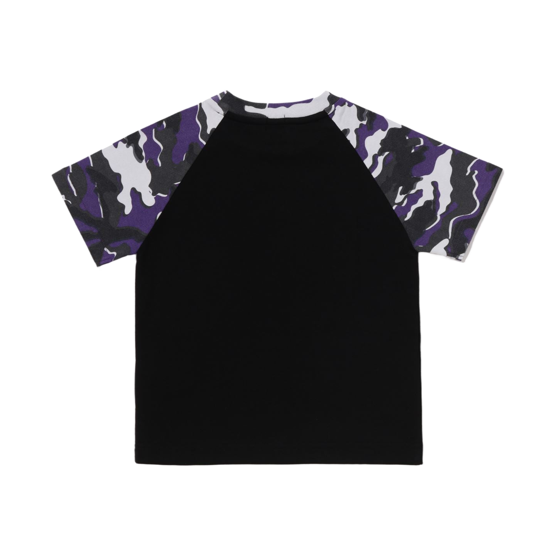 (키즈) 베이프 글리치 우드랜드 카모 바이 베이싱 에이프 티셔츠 블랙((Kids) BAPE Glitch Woodland Camo By Bathing Ape T-Shirt Black) - 2