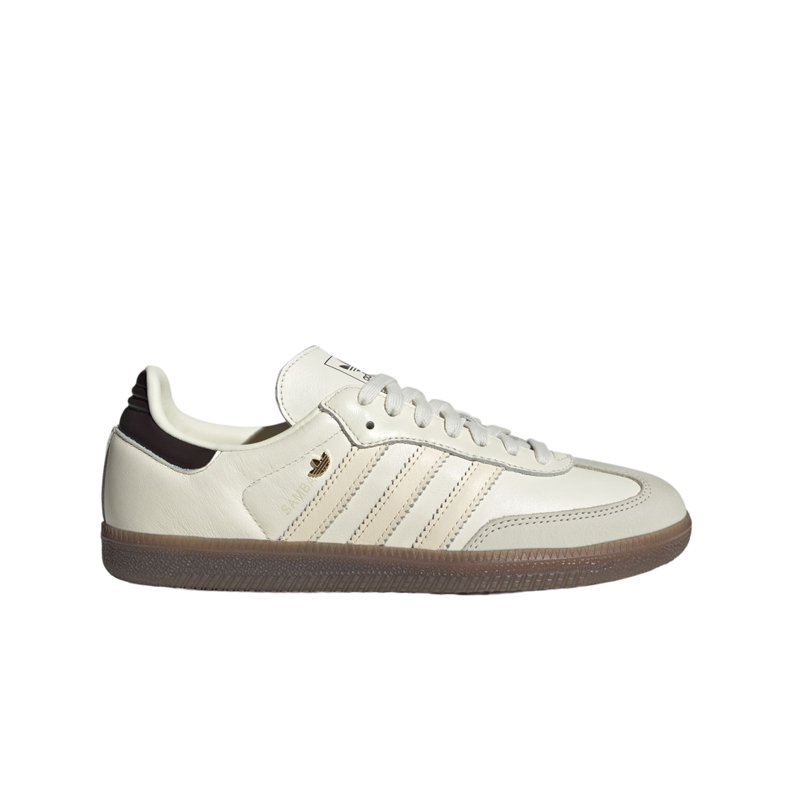 IH6628 (W) Adidas Samba OG Off White Wonder White Aurora Coffee