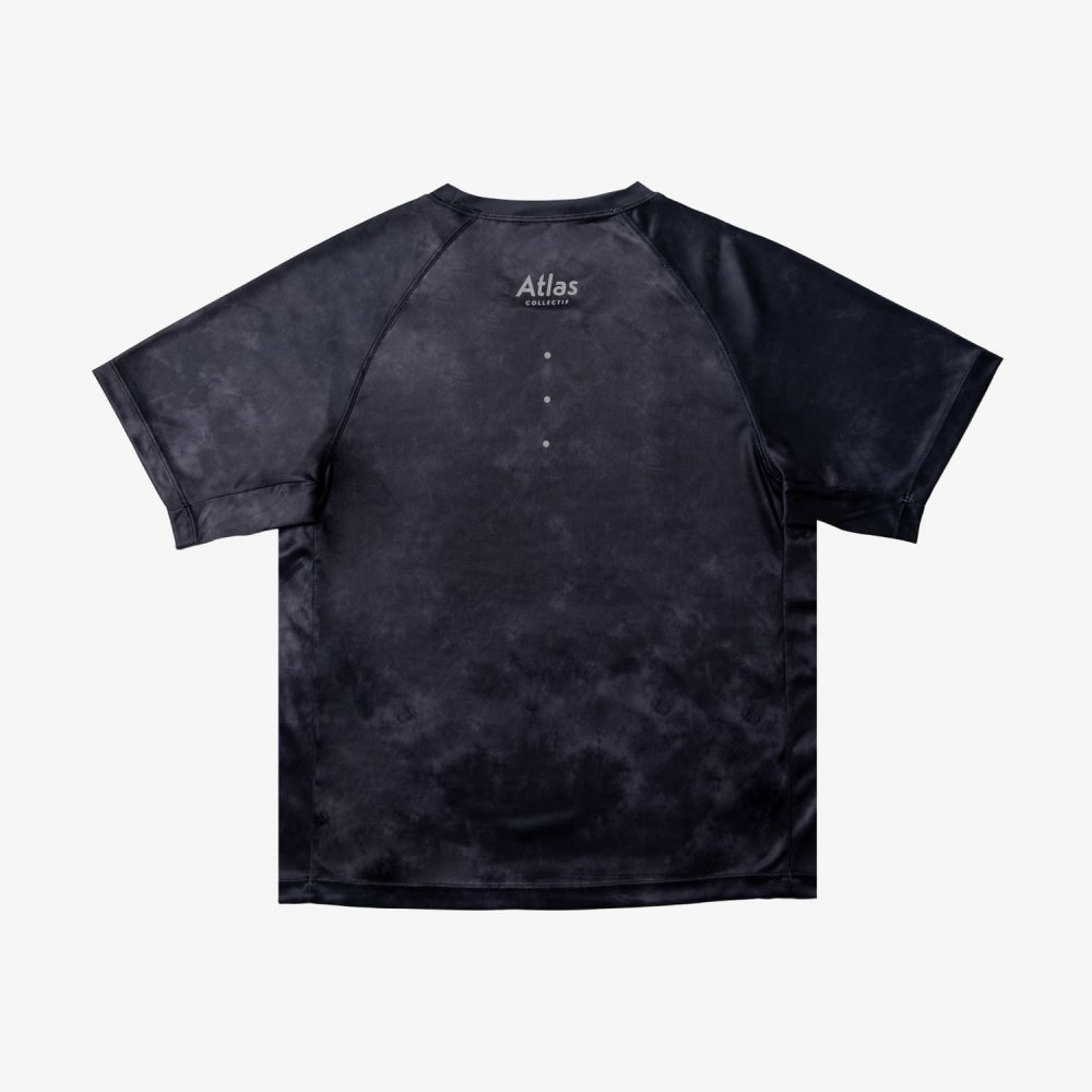 아틀라스 콜렉티프 V3 코어 여성 티셔츠 타이다이 블랙(Atlas COLLECTIF V3 Core WMNS T-Shirt Tie Dye Black) - 2