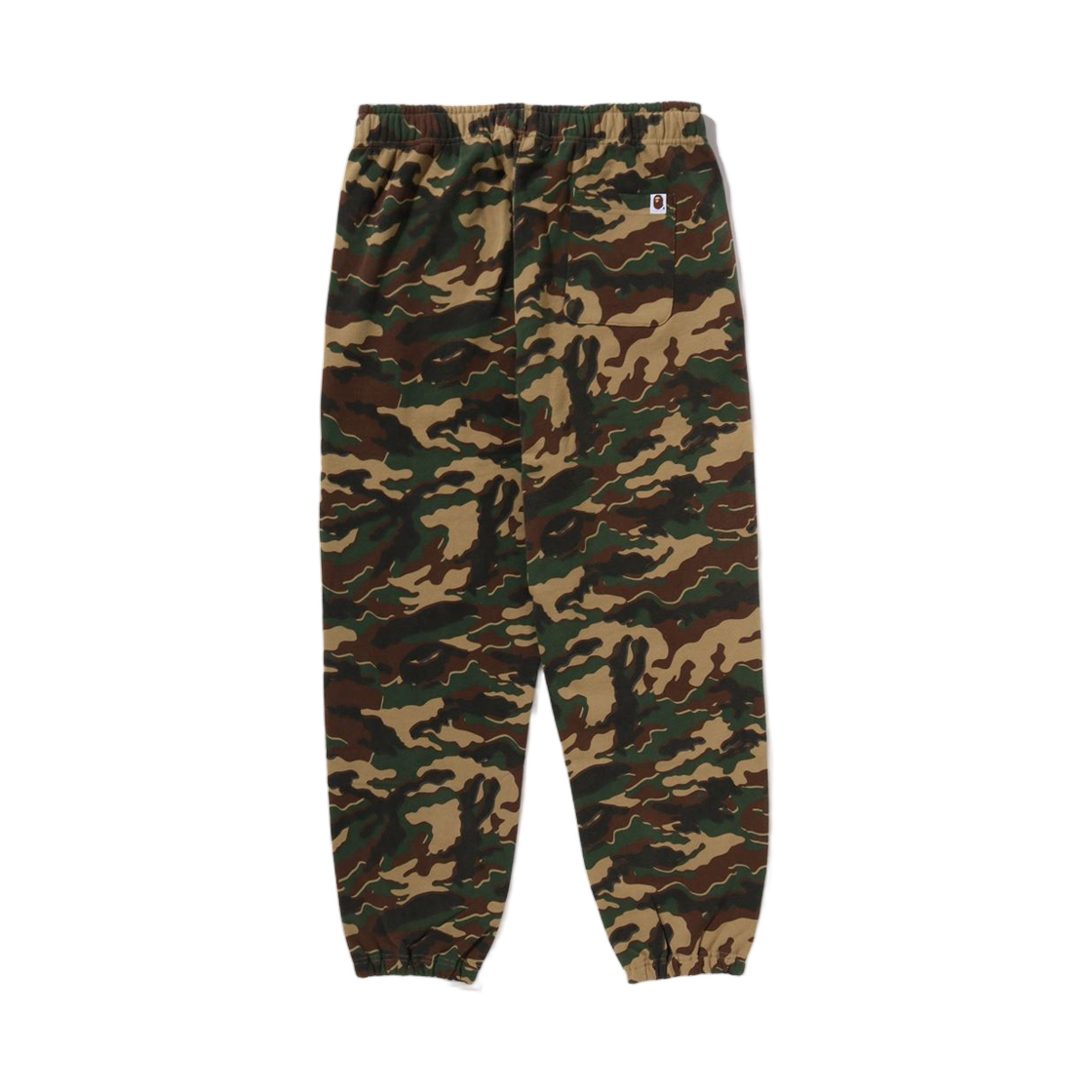 베이프 글리치 우드랜드 카모 릴렉스드 핏 스웨트 팬츠 그린(BAPE Glitch Woodland Camo Relaxed Fit Sweatpants Green) - 2