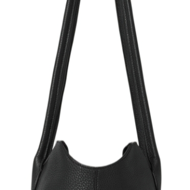 The Row Terrasse Bag in Leather Black 착용 스타일