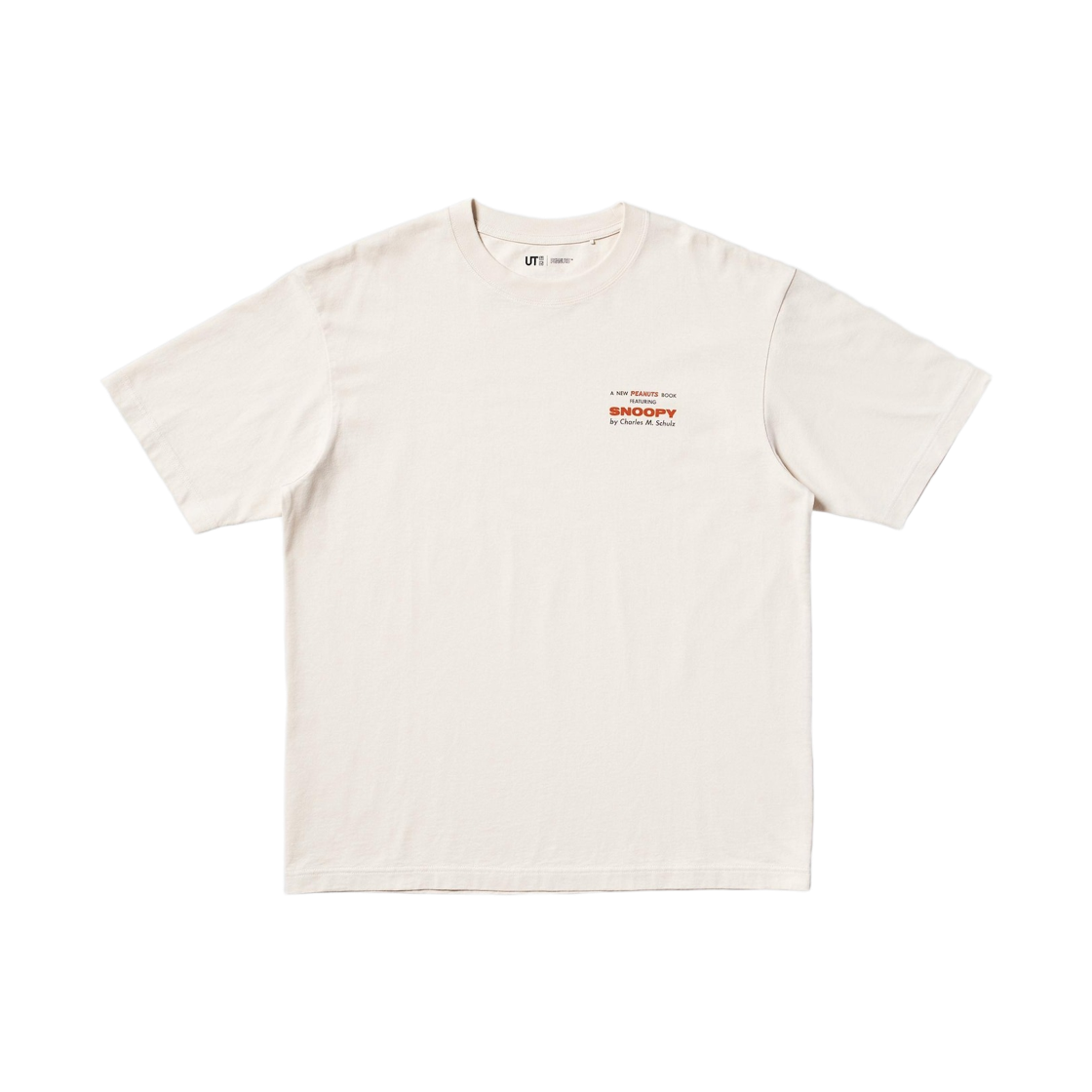 475746-30 Uniqlo UT x Peanuts Oversized Fit T-Shirt Natural