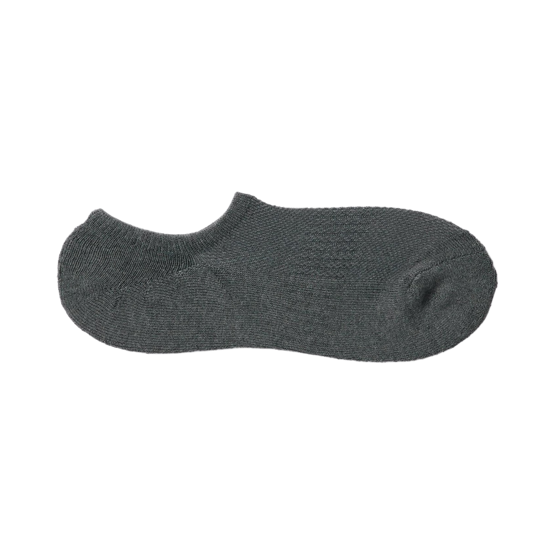 462233-08 Uniqlo Pile Low Cut Socks Dark Gray