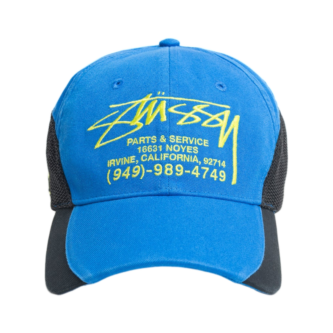 스투시 파츠 앤 서비스 메쉬 캡 블루(Stussy Parts & Service Mesh Cap Blue) - 1