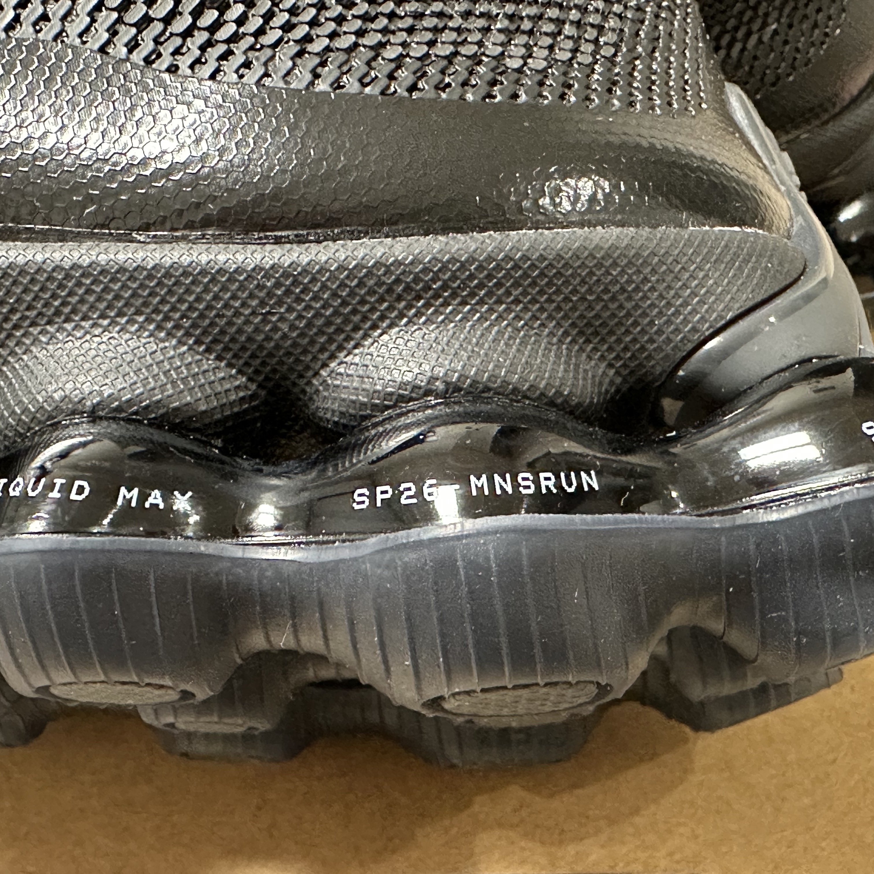 Nike x Fragment Air Liquid Max Black Anthracite 착용 스타일 - 8