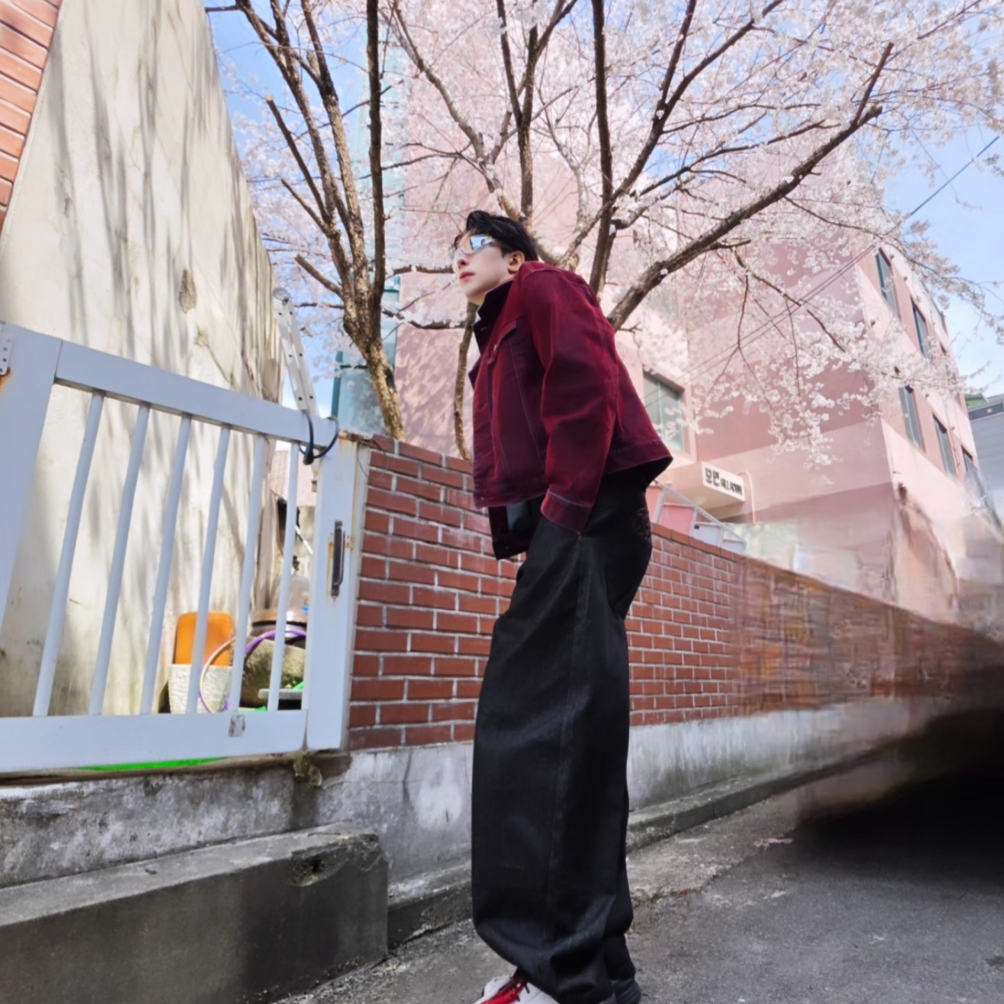 Fila Replica 02/25 GTX White 착용 스타일 - 3