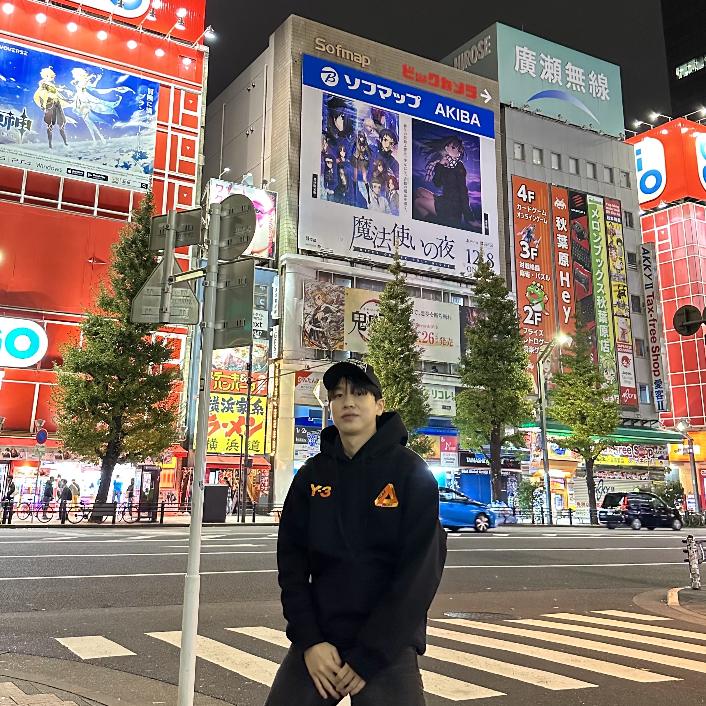 Palace x Y-3 Logo Hoodie Black - 22FW, Chrome Hearts CH Hollywood Trucker Hat Black 착용 스타일
