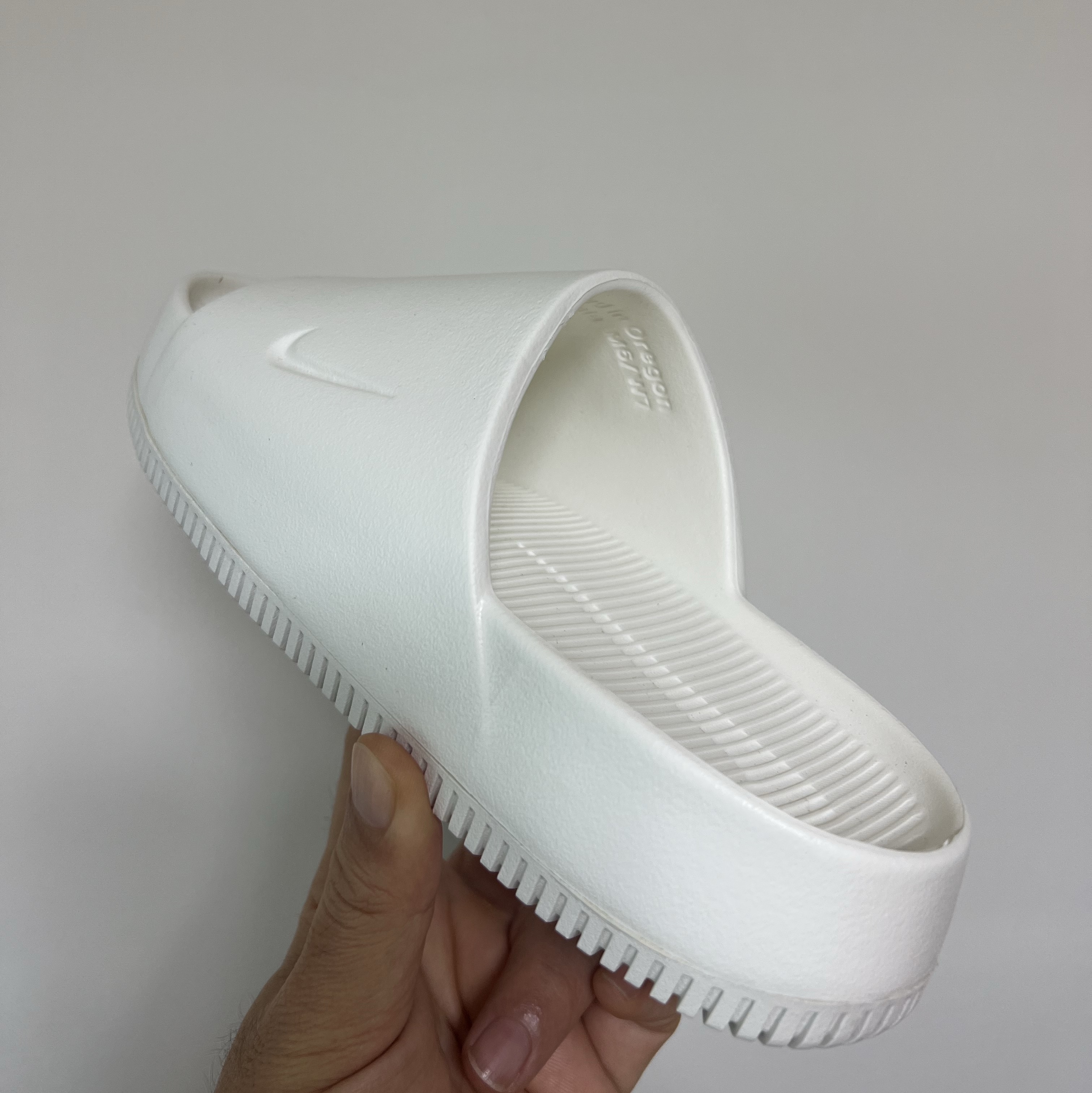 (W) Nike Calm Slide Sail 착용 스타일 - 2