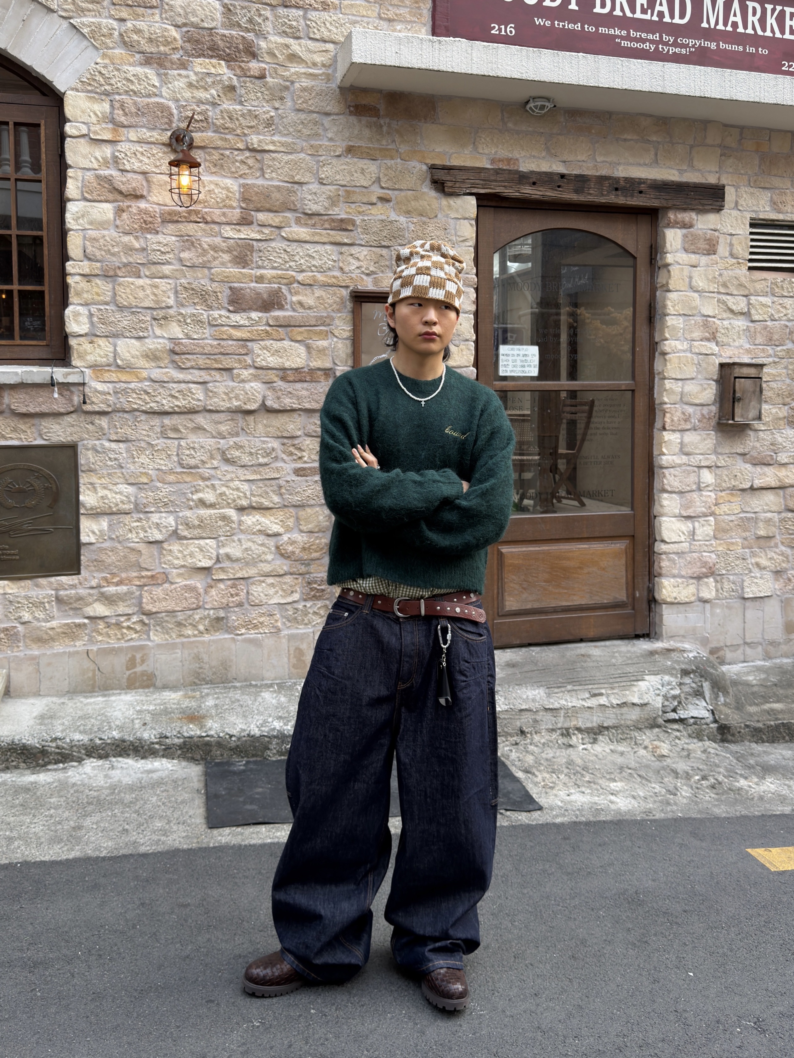 Timberland Premium 6 inch Boots Dark Brown - Medium, Stussy Boxer Shorts Multi (3 Pack) 착용 스타일 - 4