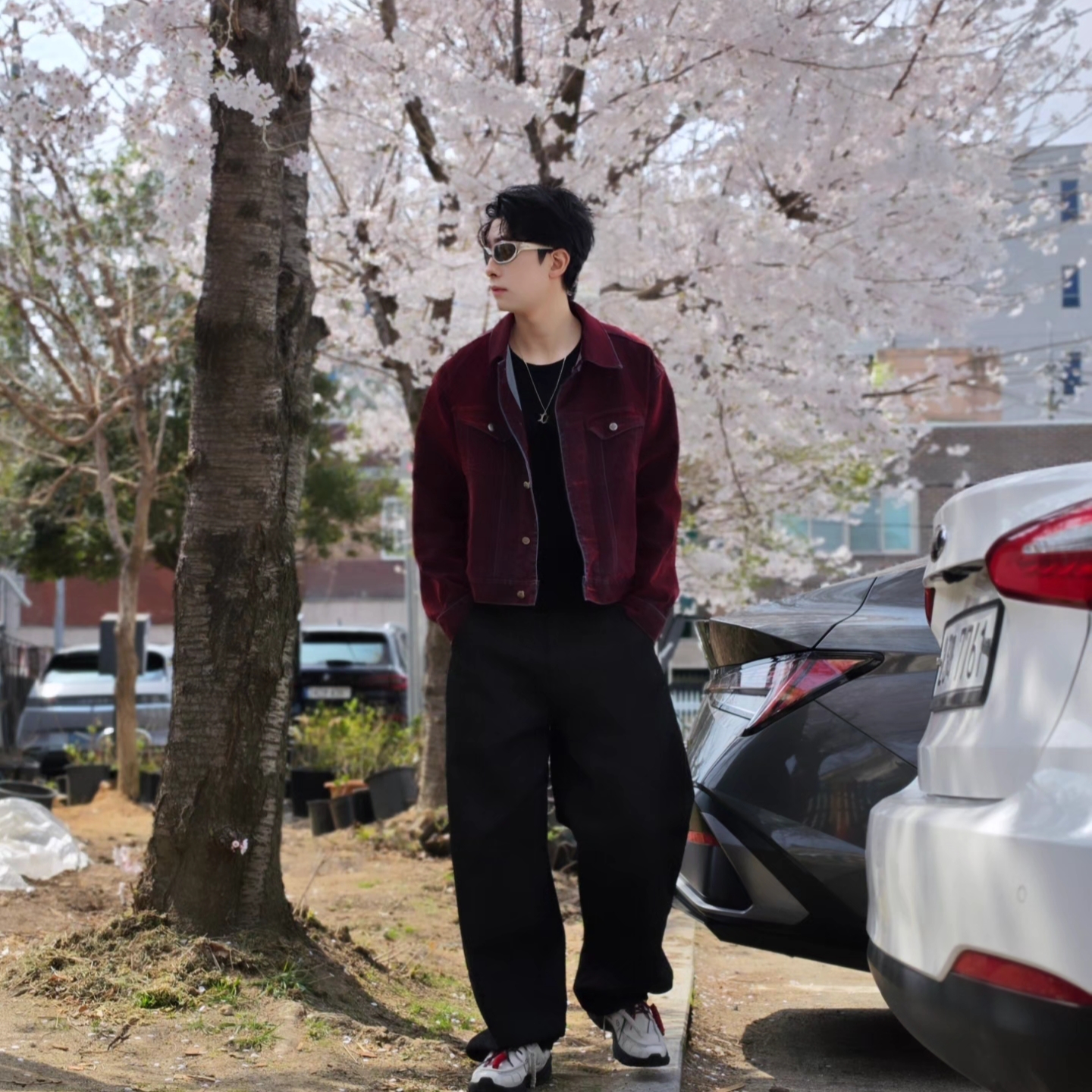 Fila Replica 02/25 GTX White 착용 스타일 - 3