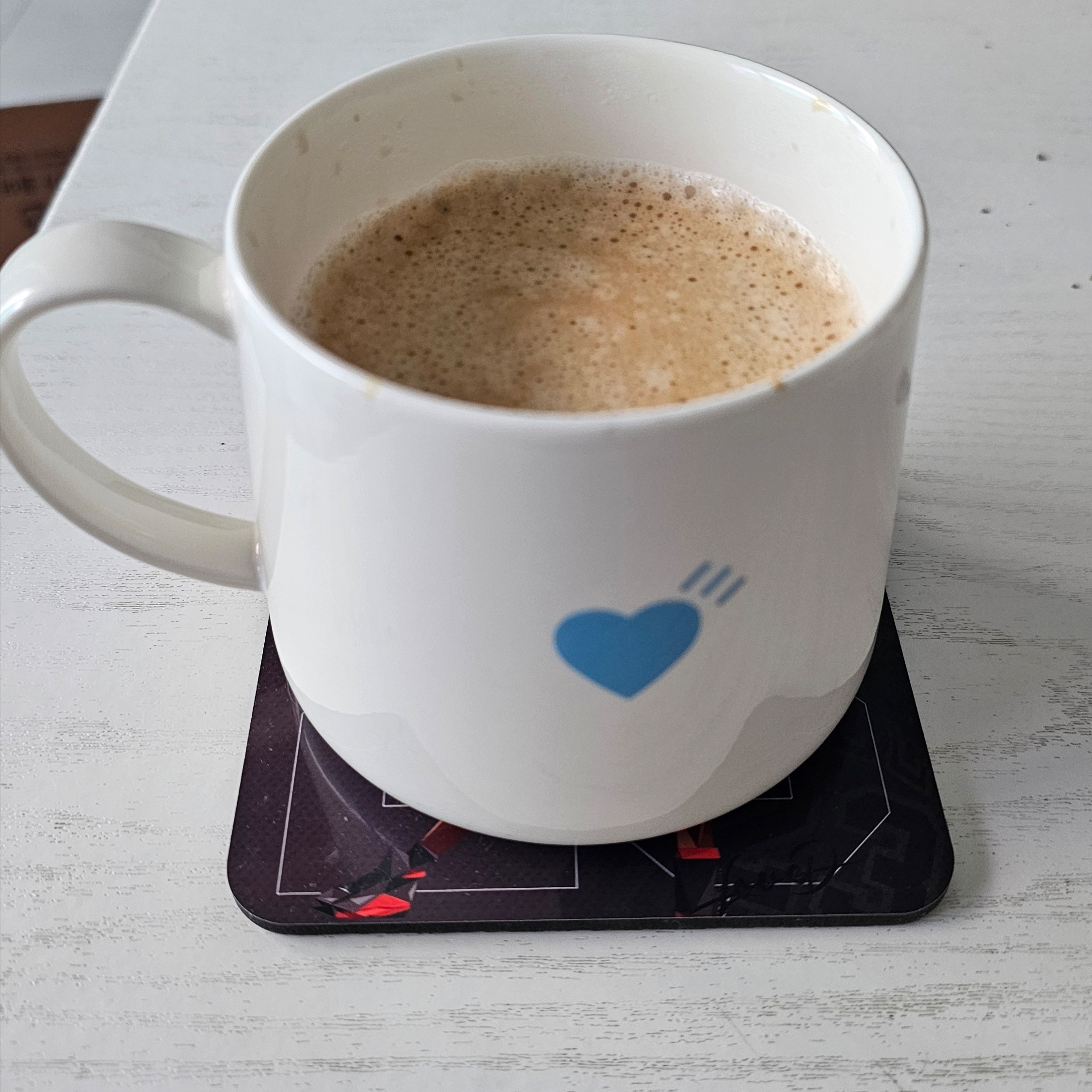 Human Made x Blue Bottle Coffee Kiyosumi Mug White 착용 스타일 - 1