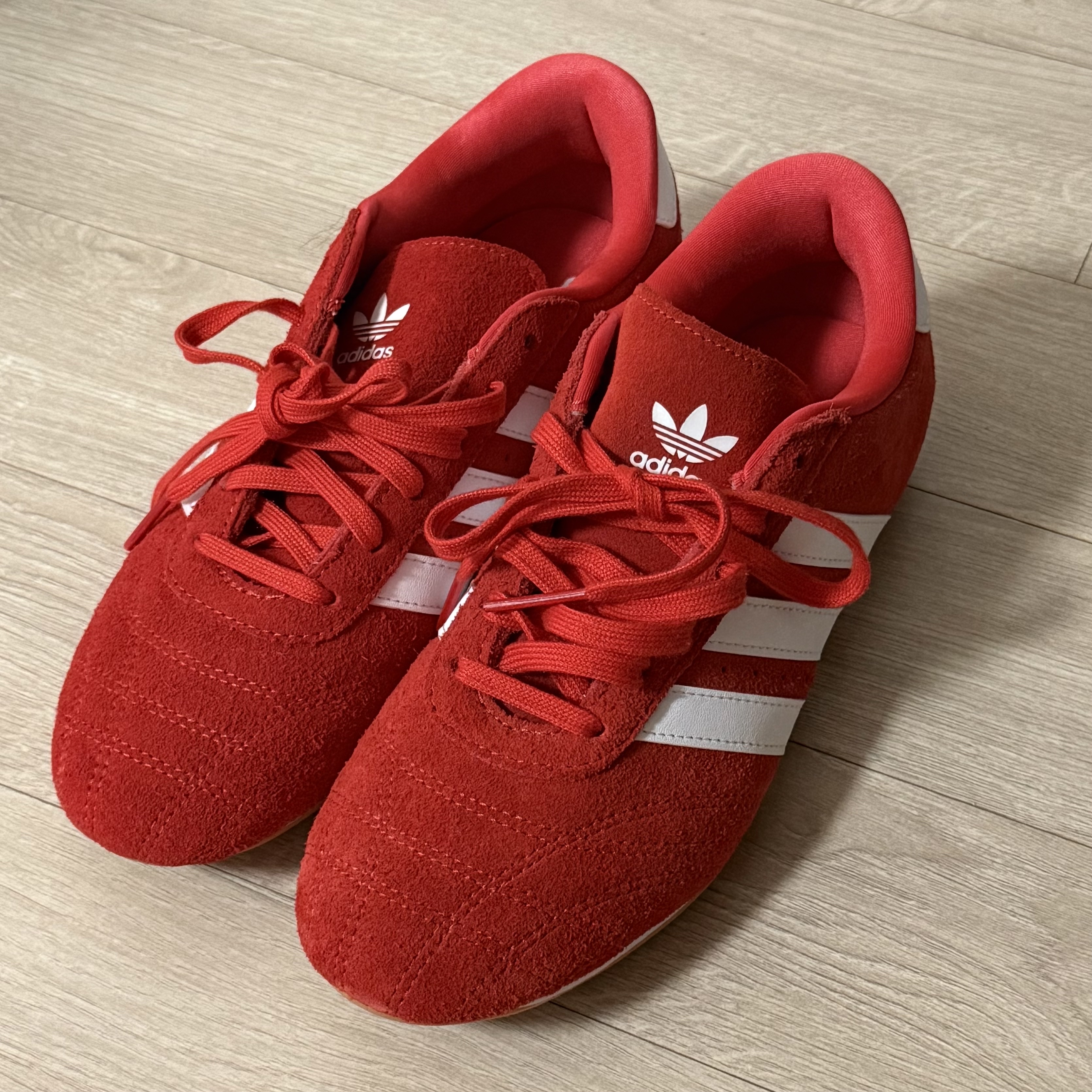 (W) Adidas Taekwondo Lace Core Black Cloud White 착용 스타일