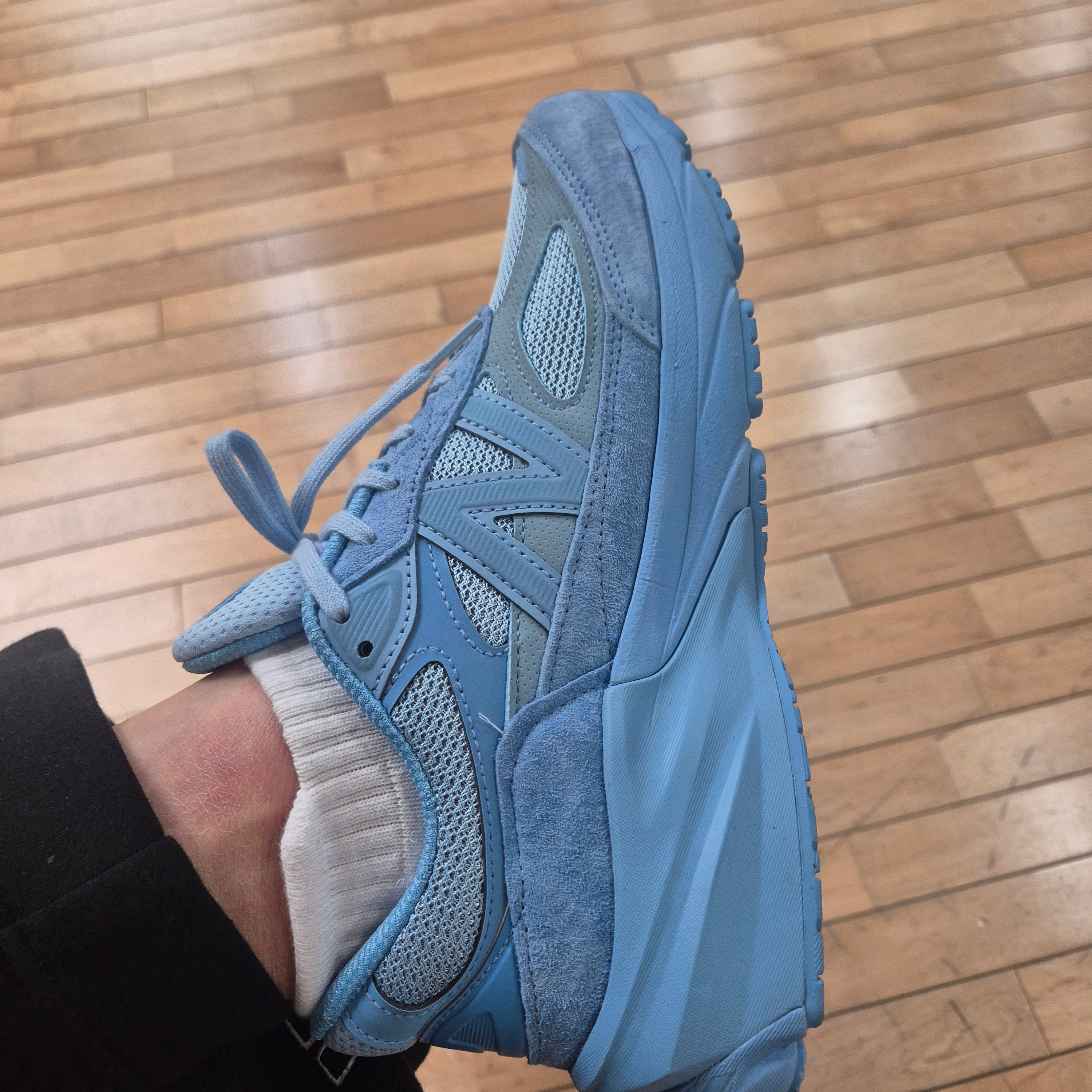 New Balance x Joe Freshgoods 990v6 Made in USA Prom Blue 착용 스타일
