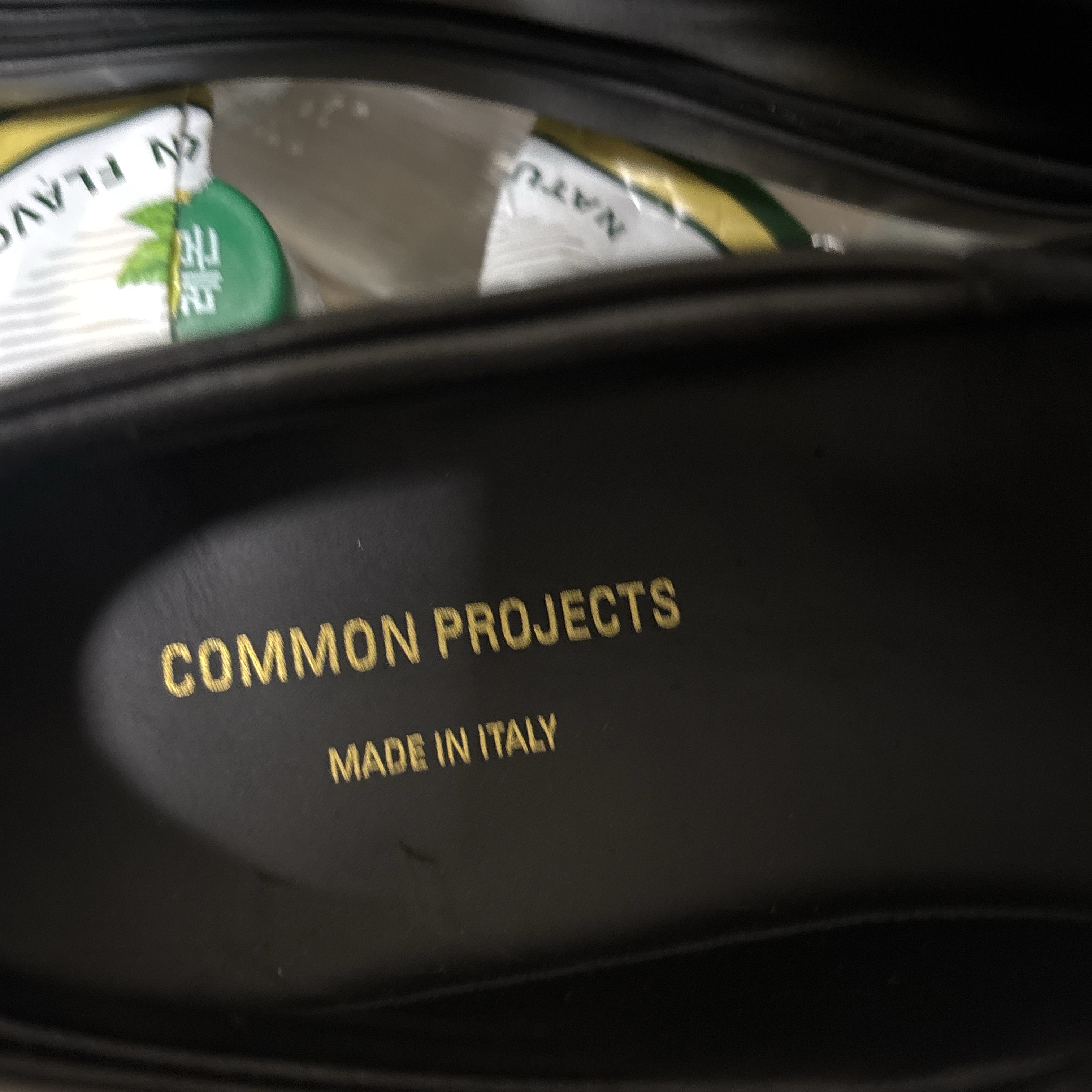 Common Projects Original Achilles Low Black 착용 스타일 - 5