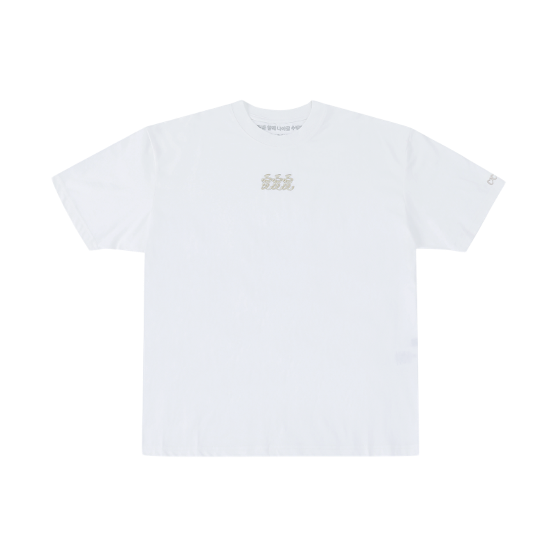 러브러브러브 SV The Most Basic 반팔탑 화이트(LUVLUVLUV SV The Most Basic Short Sleeve Top White) - 1